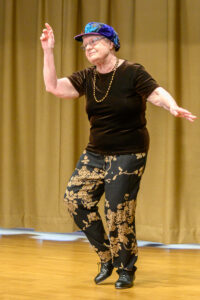 Joanne McClarty tap dancing