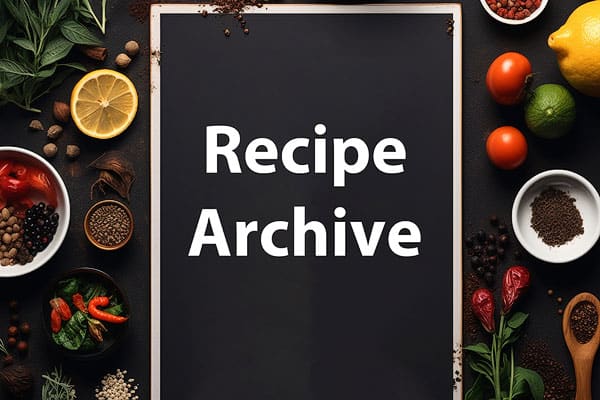 Recipe Archive