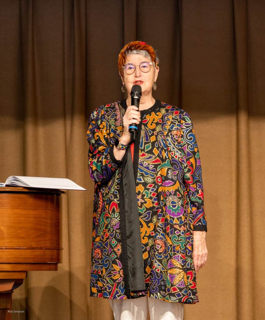 Judie Hansen at Occasional Open Mic 2024