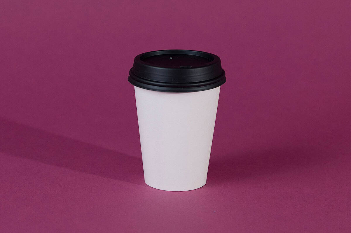 Disposable coffee cup