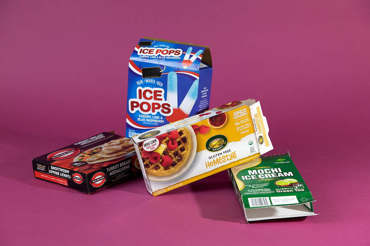 Frozen food packages