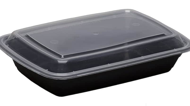 Plastic Harvest Grill to-go box