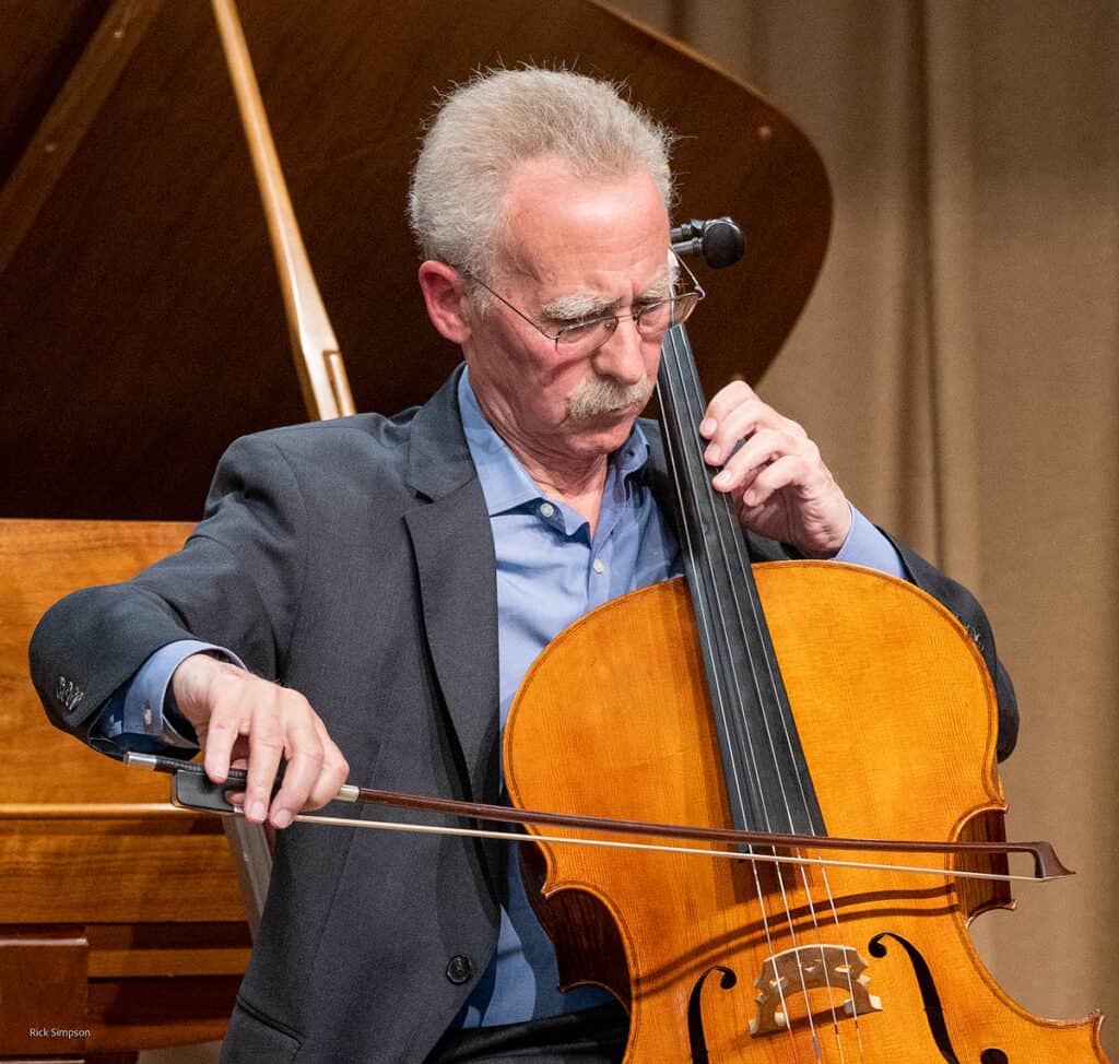 Hamilton Cheifetz closeup with Cello