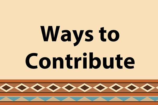 Ways to Contribute