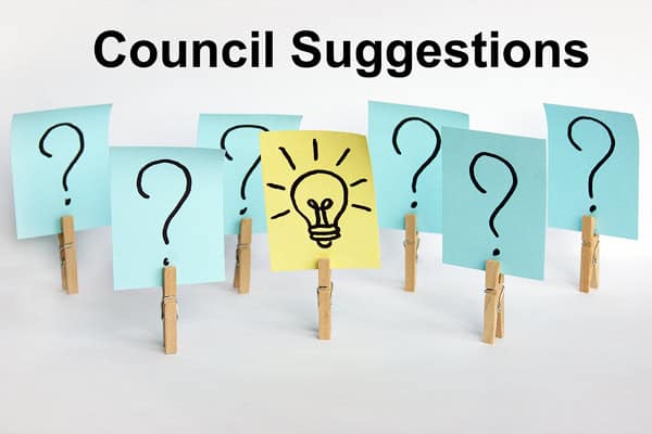 Council Suggestions