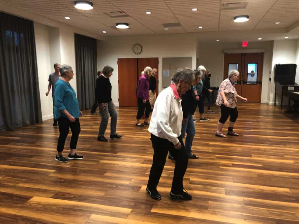 Line dancers