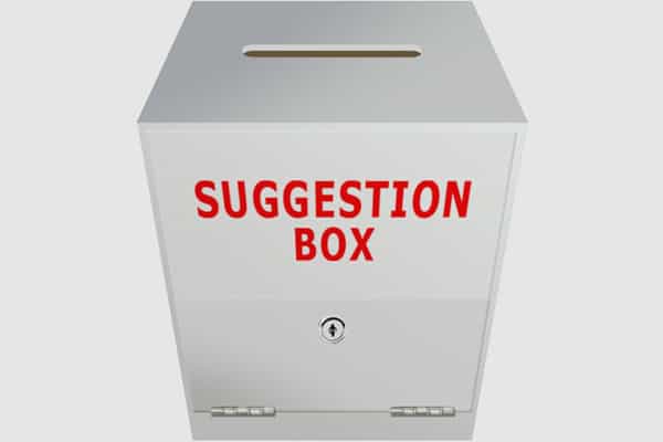 Suggestion Box