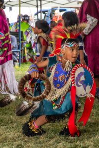 Boy at Delta Park Powwow