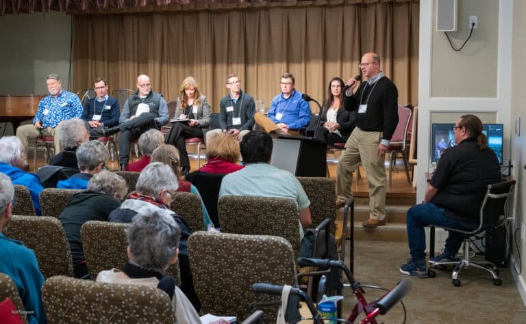 Wrap-up discussion at the Climate Resilience Summit