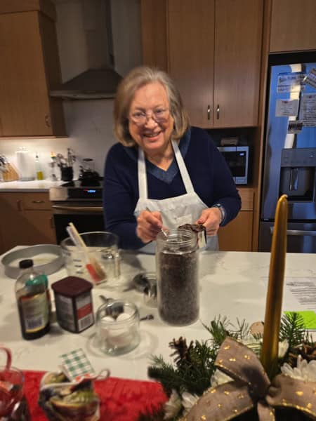 Barb Curtis in her Kitchen
