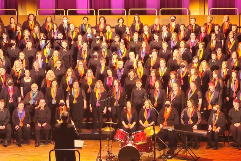 PLC choir at the Schnitzer